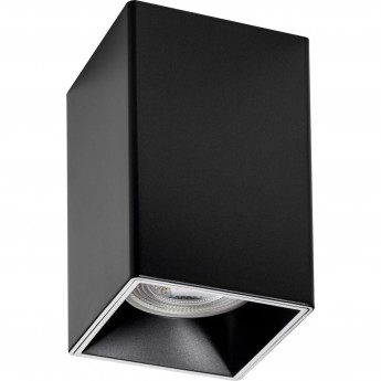 Рамка LIGHTSTAR RULLO QUAD 213337 PVC для LED-модулей 941хх и LED-ламп D50мм черный