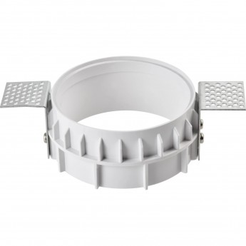 Рамка скрытого монтажа LIGHTSTAR DOMINO ROUND МR16 214610 в гипсокартон/бетон под шпаклевку белый