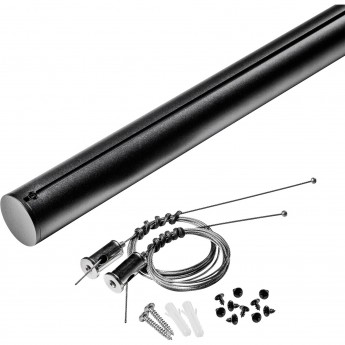 Штанга крепежная LIGHTSTAR NOVE 508927 2м д/тканевого трека д/светильников 208ххх черный