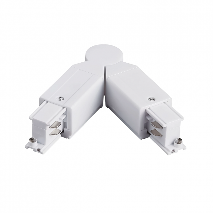 Соединение LIGHTSTAR QUATTRO с меняющимся углом к треку 5040xx-(F)/(R) БЕЛЫЙ 504156-FRPI