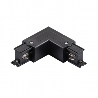 Соединение угловое LIGHTSTAR 504127-FRPS QUATTRO перекидное с подводом питания к треку 5040xx-(F)/(R) ЧЕРНЫЙ