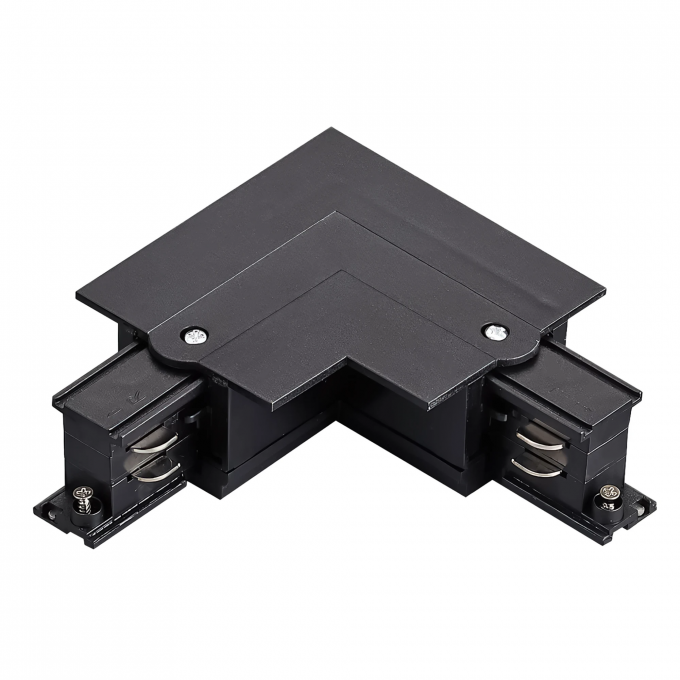 Соединение угловое LIGHTSTAR QUATTRO перекидное встраиваемое с подводом питания к треку 5030xx-R ЧЕРНЫЙ 503127-RPS