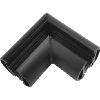 Соединитель LIGHTSTAR LINEA 506447 L-образный горизонтальный тип D черный