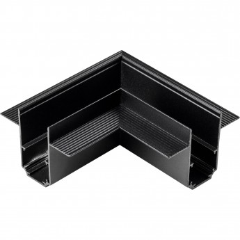 Соединитель LIGHTSTAR UNO 509247 L-образный горизонтальный встраиваемый черный