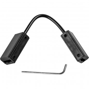 Соединитель трековый LIGHTSTAR DUE 48V 507157 регулируемый гибкий черный