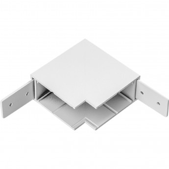 Соединитель трековый однофазный LIGHTSTAR TETA 505136 L-образный на стену для PRO белый