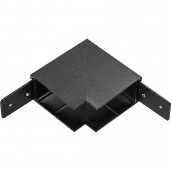 Соединитель трековый однофазный LIGHTSTAR TETA 505137 L-образный на стену для PRO черный