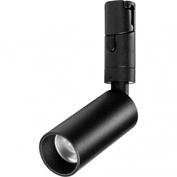 Светильник LIGHTSTAR DUE 207137 48V д/1-фазн трека LED 7W 375LM 15G черный 3000K IP20