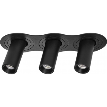 Светильник LIGHTSTAR INTERO TUBO i637274 LED 10W*3 500LM*3 60G черный 4000K