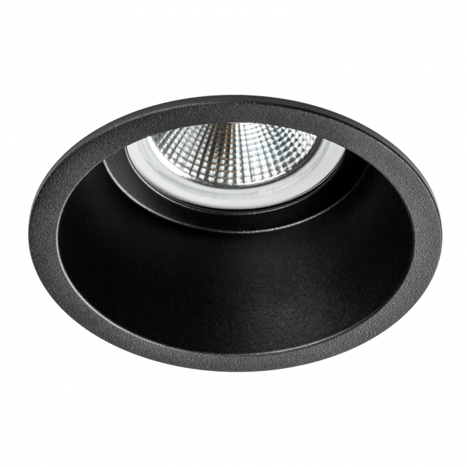 Светильник LIGHTSTAR LEVIGO BASE Round X1 MR16 черный 10057