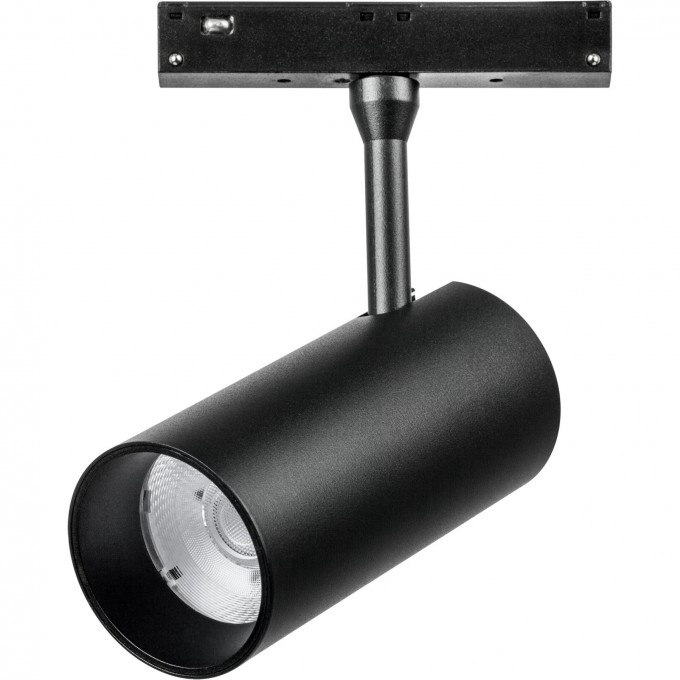 Светильник LIGHTSTAR UNO ANTIGLARE 48V для 1-фазного трека LED 15W 1200LM 28G 3000K черный 209237