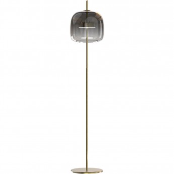 Торшер LIGHTSTAR CUPOLA 804718 LED 1х18W LM 3000K золото/дымчатый