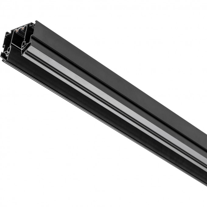 Трек LIGHTSTAR TETA PRO встраиваемый под гарпун 3м черный 505437 Трек LIGHTSTAR TETA PRO встраиваемый под гарпун 3м черный 505437